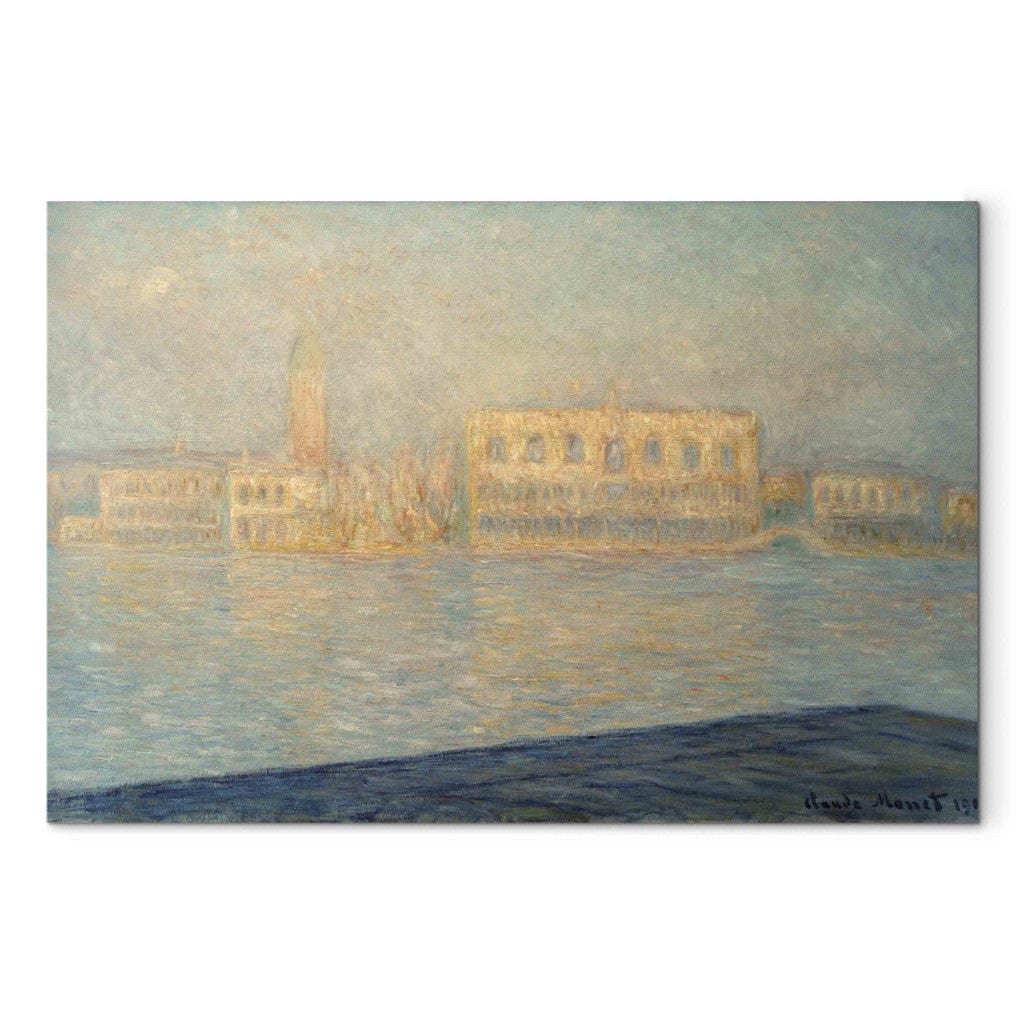 Gleznas reprodukcija - Claude Monet - Le Palais Ducal vu de Saint -Georges Majeur G-ART
