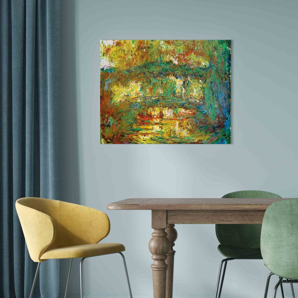 Gleznas reprodukcija - Claude Monet - Le Pont japonais (2. versija) G-ART