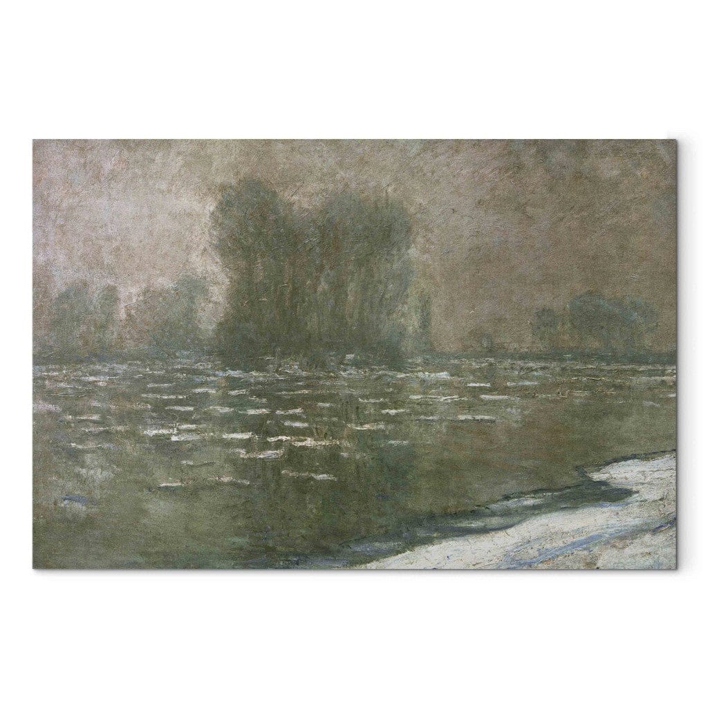 Gleznas reprodukcija - Claude Monet - Matin brumeux, deba¢cle G-ART