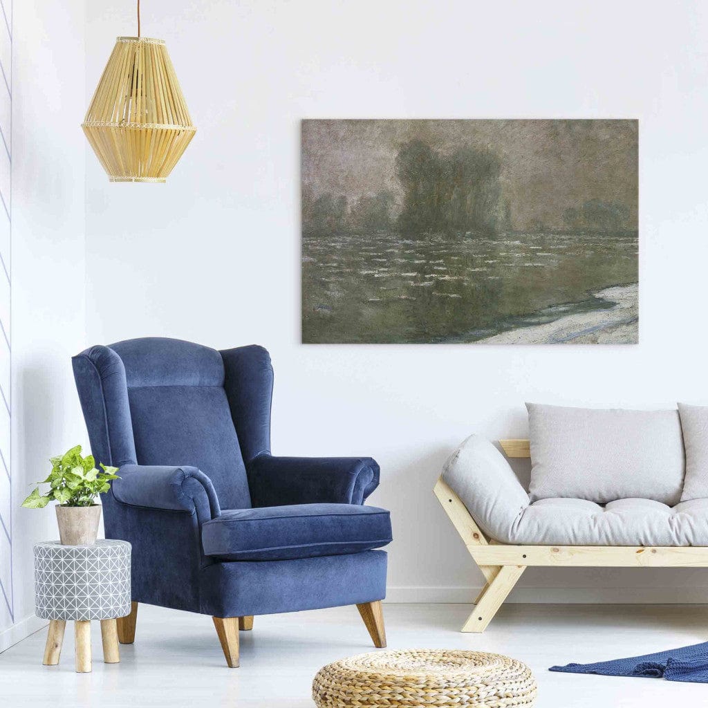 Gleznas reprodukcija - Claude Monet - Matin brumeux, deba¢cle G-ART