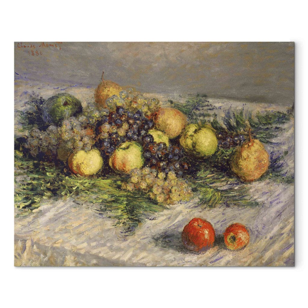 Gleznas reprodukcija - Claude Monet - Pears and grapes G-ART