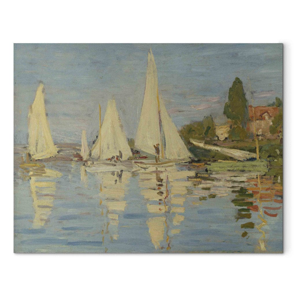 Gleznas reprodukcija - Claude Monet - Regates a Argenteuil G-ART