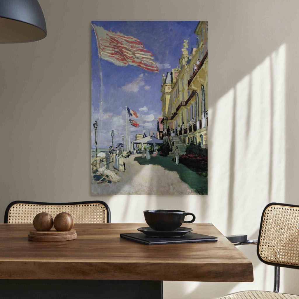 Gleznas reprodukcija - Claude Monet - The Hotel des Roches Noires at Trouville G-ART