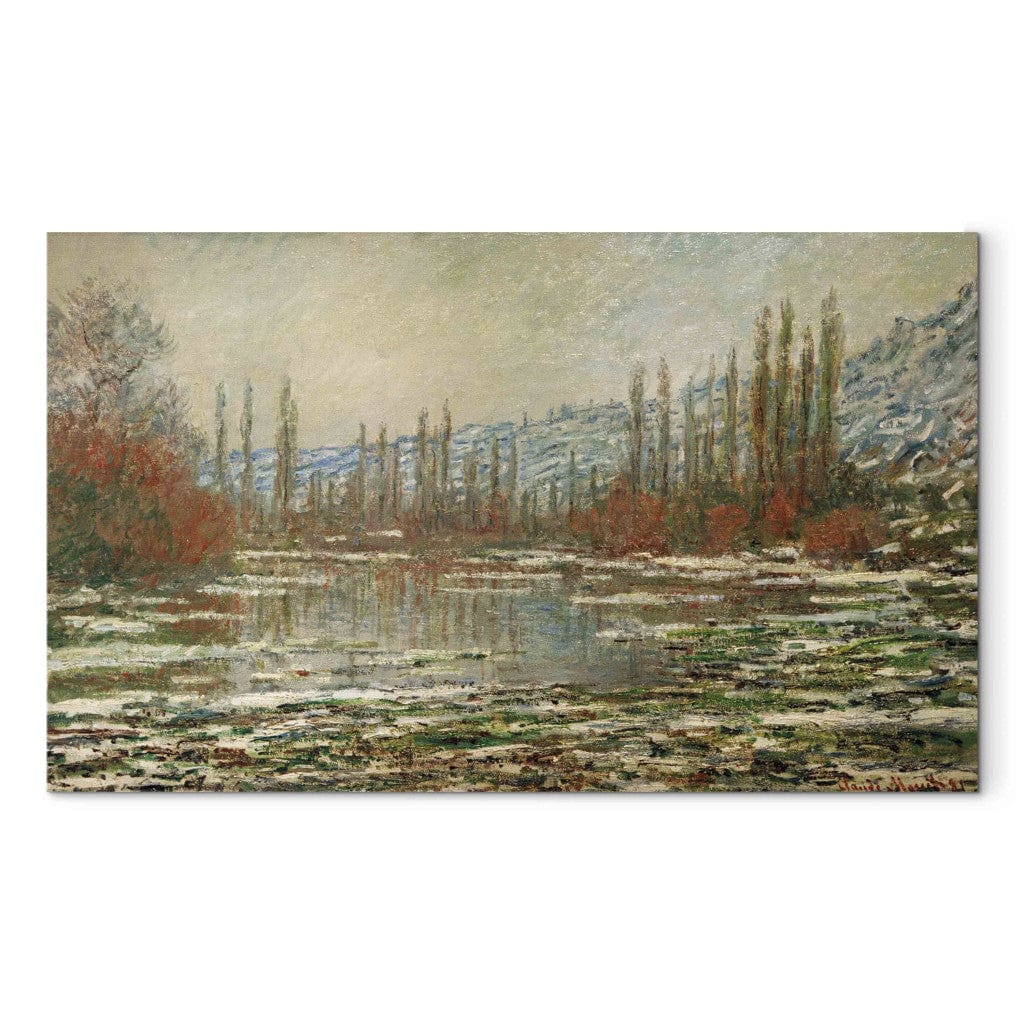 Gleznas reprodukcija - Claude Monet - The Thaw at Vetheuil G-ART