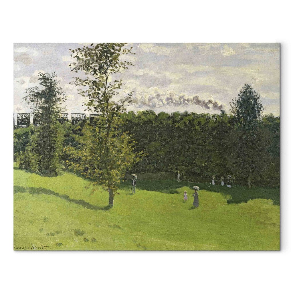 Gleznas reprodukcija - Claude Monet - The Train in the Country G-ART