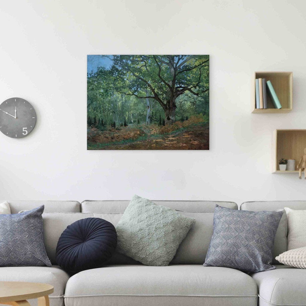 Gleznas reprodukcija - Claude Monet - Un chene au Bas -Breau (Le Bodmer) G-ART
