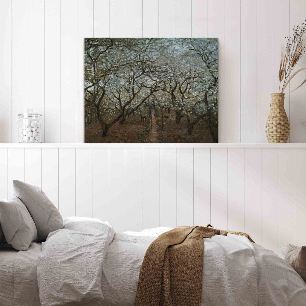 Gleznas reprodukcija - Claude Monet - Vergen en fleurs, Vetheuil G-ART