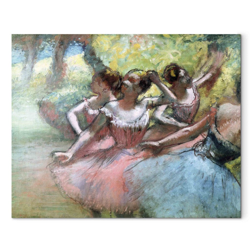 Gleznas reprodukcija - Edgar Degas - Four ballerinas on the stage G-ART