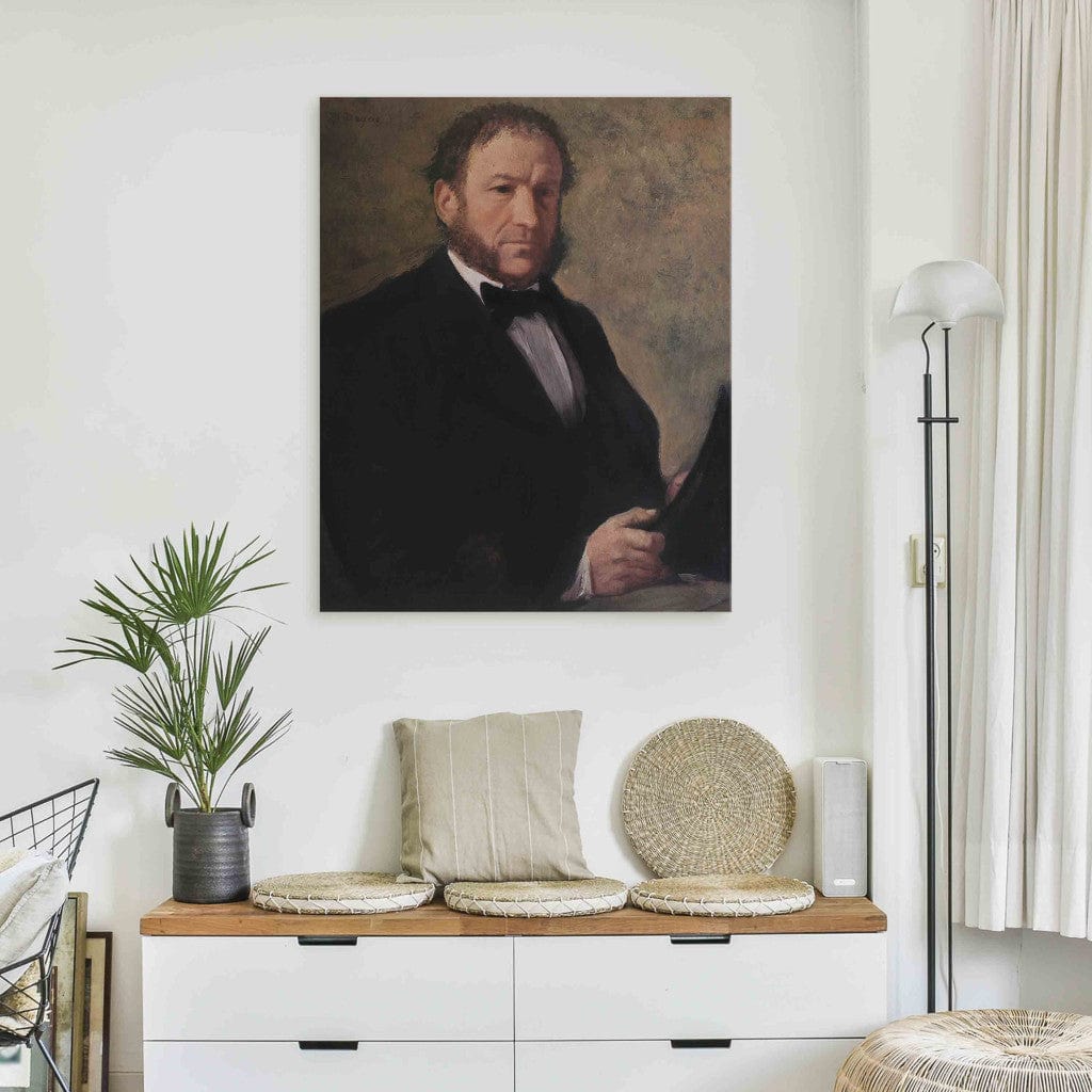 Gleznas reprodukcija - Edgar Degas - Portrait of Monsieur Ruelle G-ART