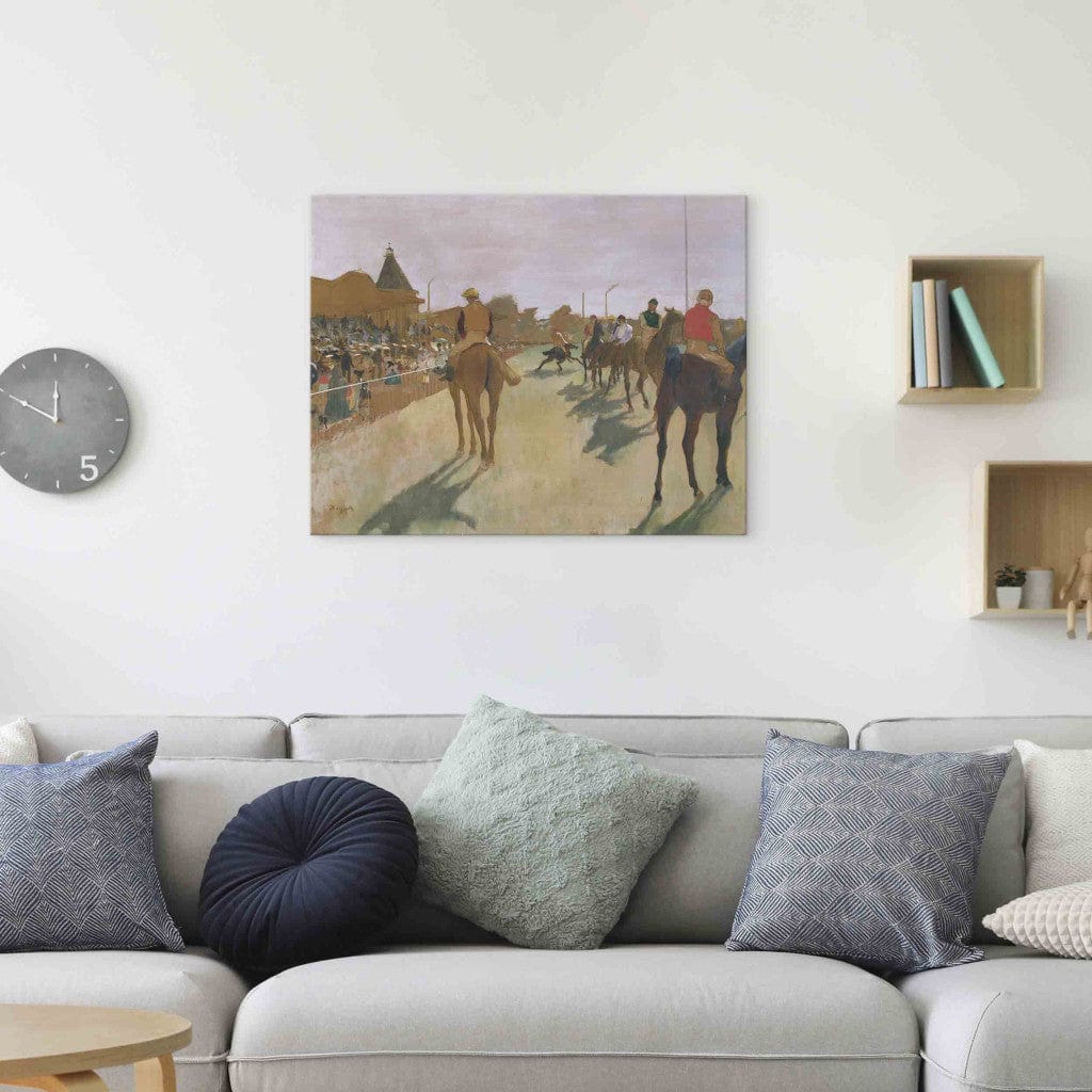 Gleznas reprodukcija - Edgar Degas - The Parade, or Race Horses in front of the Stands G-ART