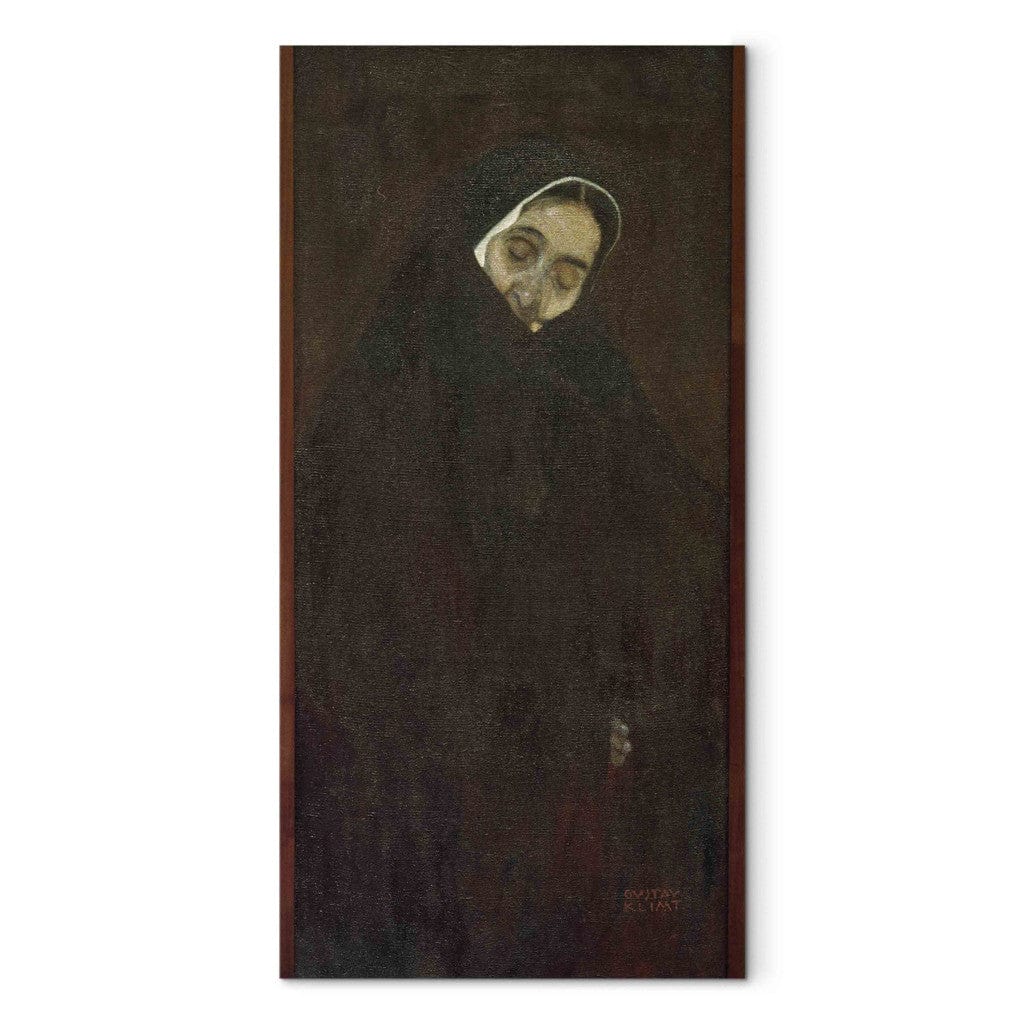 Gleznas reprodukcija - Gustav Klimt - Alte Frau G-ART