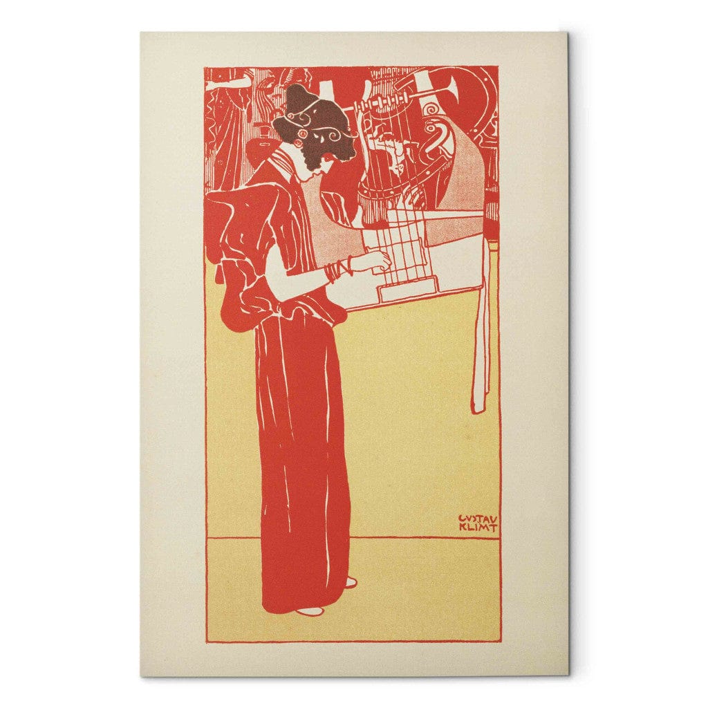 Gleznas reprodukcija - Gustav Klimt - Musik G-ART