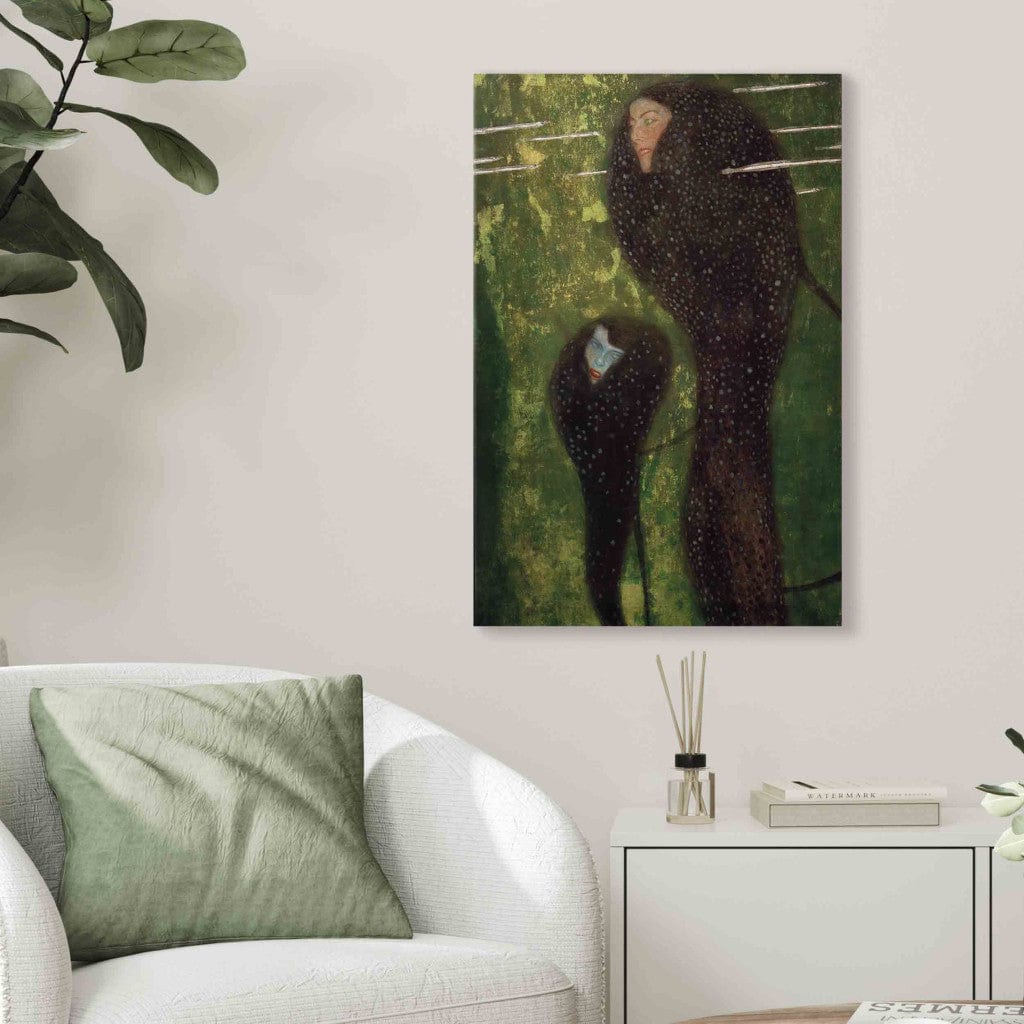 Gleznas reprodukcija - Gustav Klimt - Nixen (Silberfische) G-ART