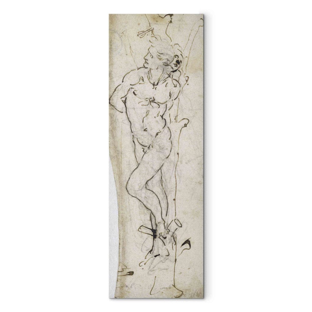 Gleznas reprodukcija - Leonardo da Vinci - Study of St. Sebastian G-ART