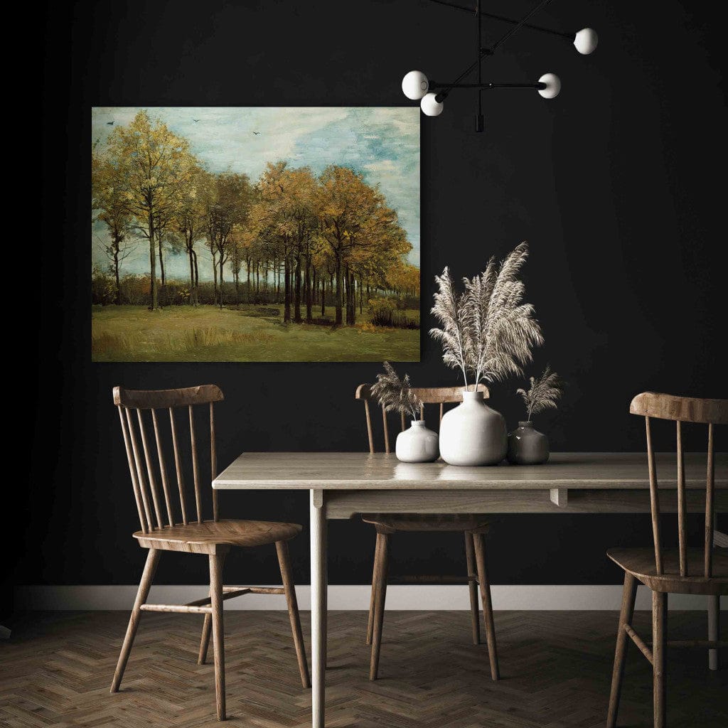 Gleznas reprodukcija - Vincent van Gogh - Autumn landscape G-ART