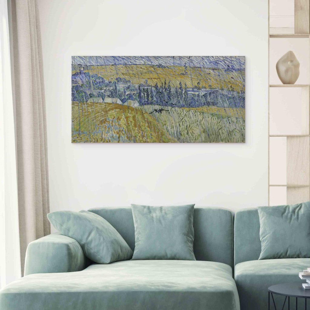 Gleznas reprodukcija - Vincent van Gogh - Auvers in the Rain G-ART