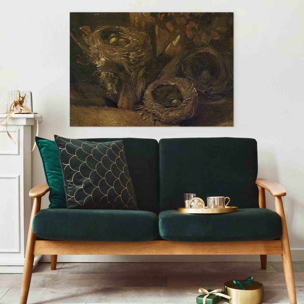 Gleznas reprodukcija - Vincent van Gogh - Bird's nests G-ART