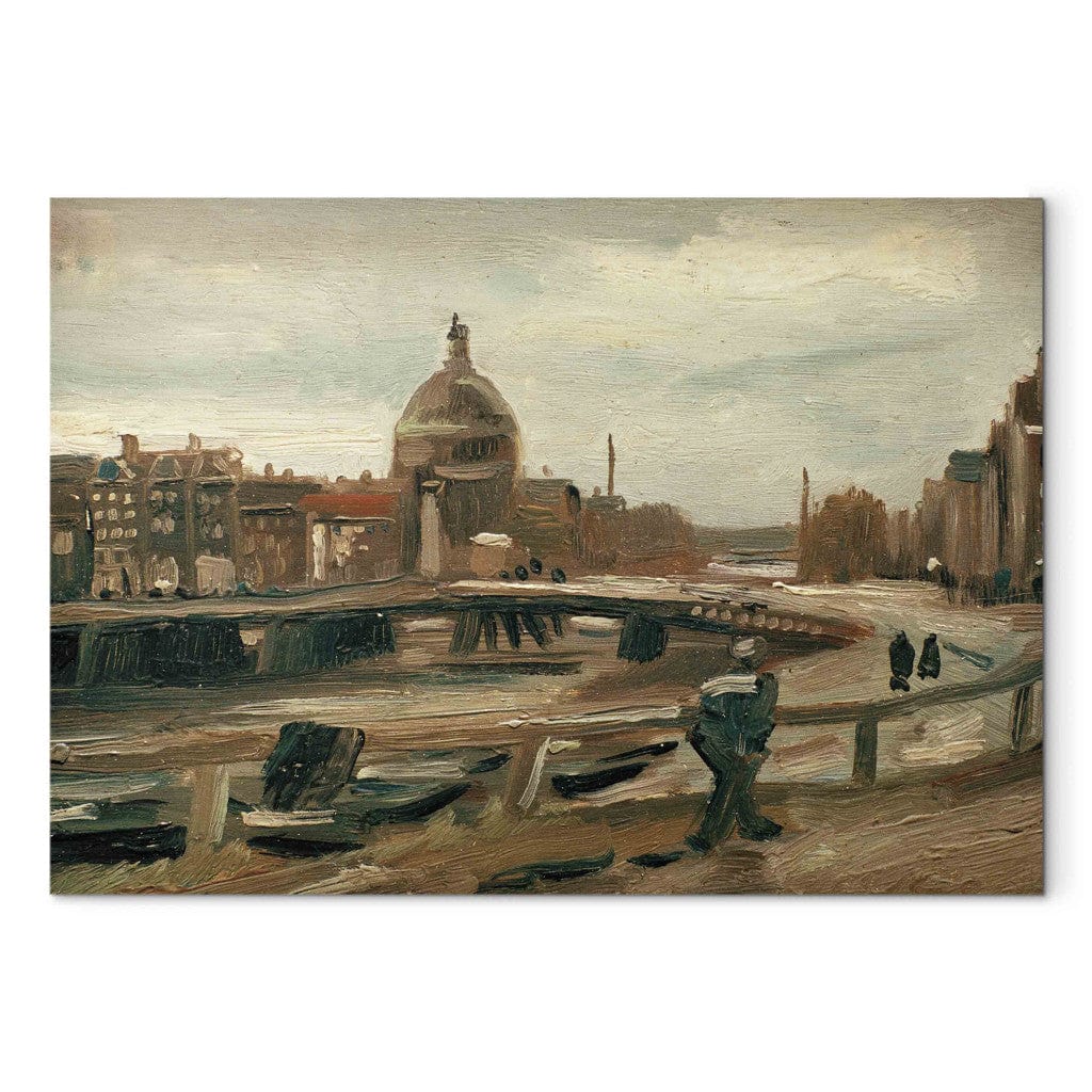 Gleznas reprodukcija - Vincent van Gogh - De Singel in Amsterdam G-ART