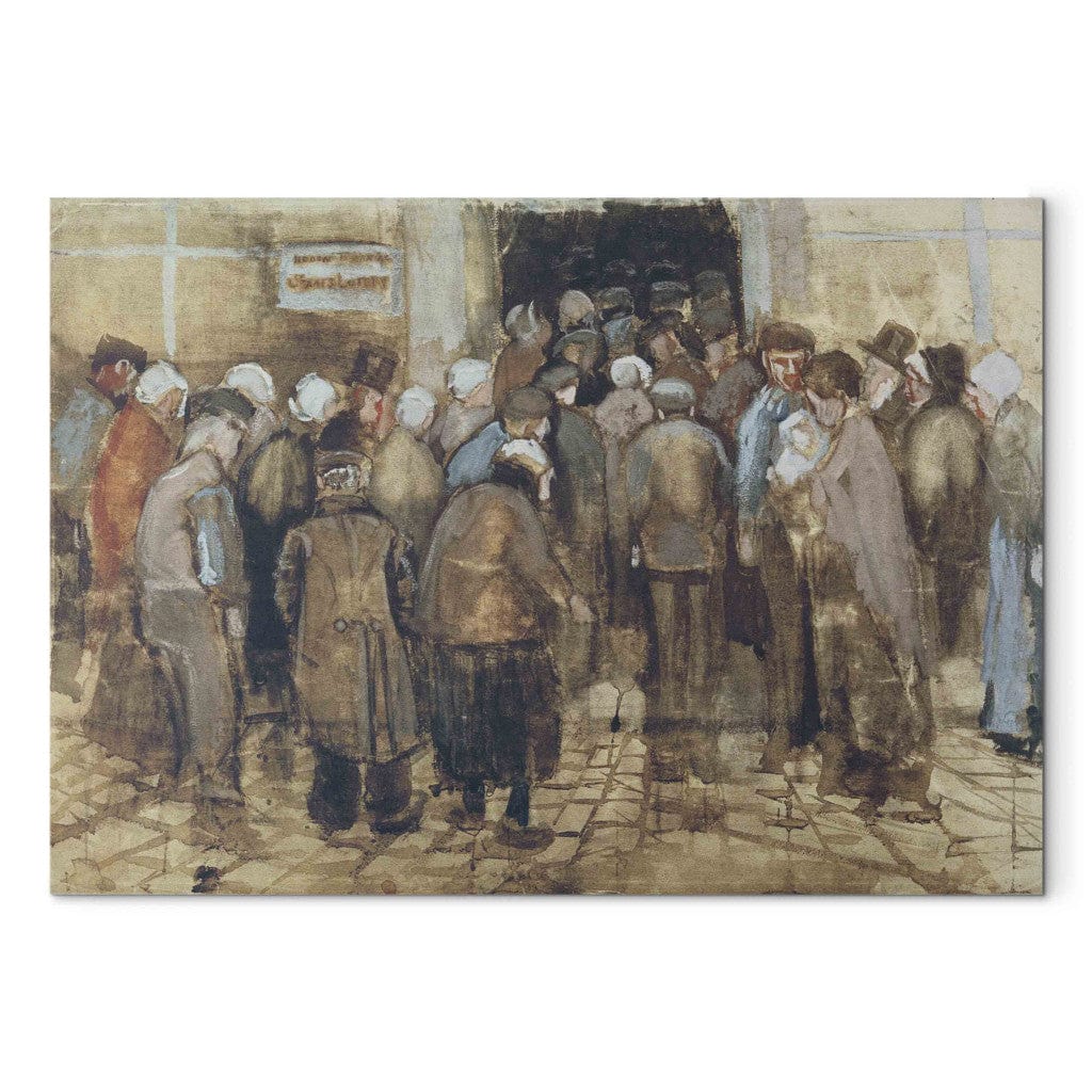 Gleznas reprodukcija - Vincent van Gogh - Die Armen und das Geld G-ART
