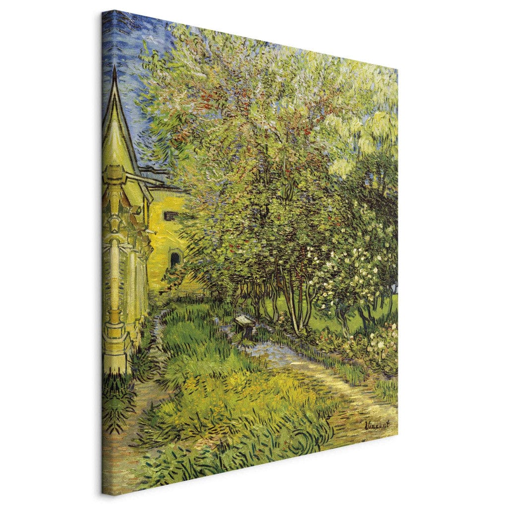Gleznas reprodukcija - Vincent van Gogh - Garden of Saint -Paul Hospital G-ART