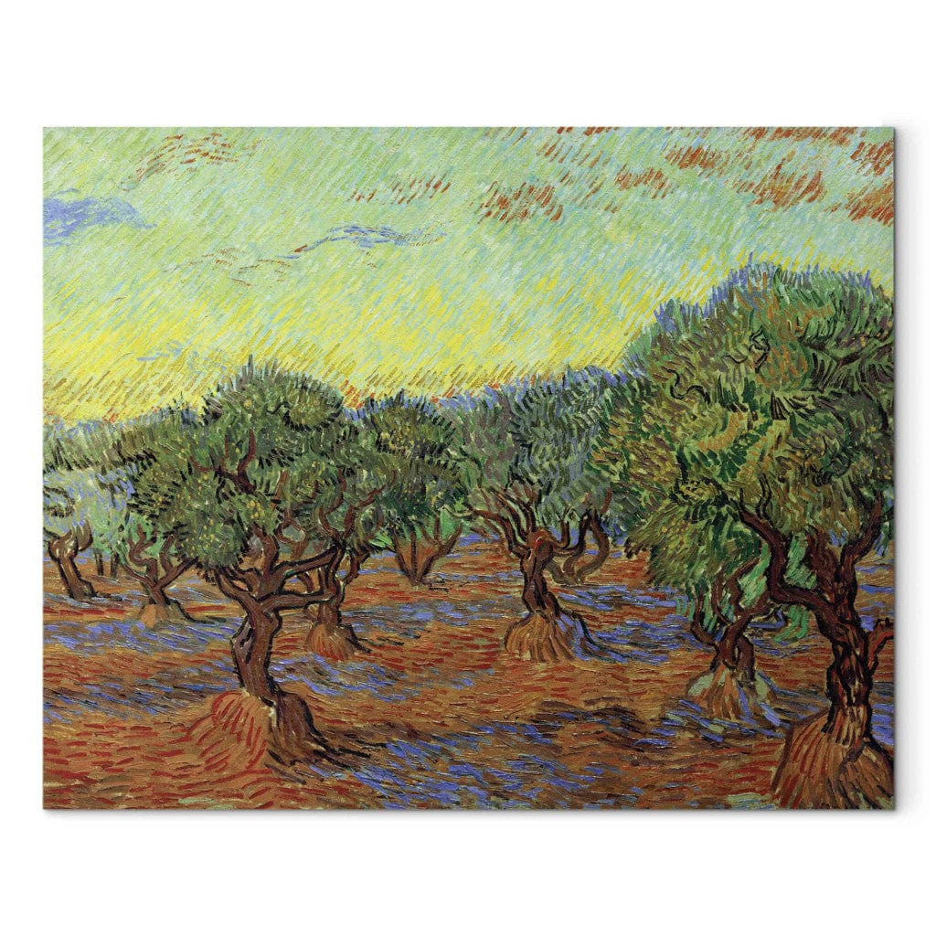 Gleznas reprodukcija - Vincent van Gogh - Olive hain G-ART