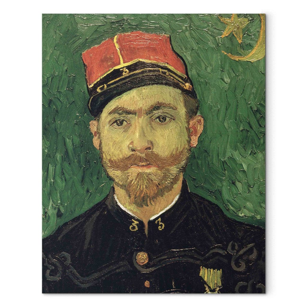 Gleznas reprodukcija - Vincent van Gogh - Portrait of Milliet G-ART