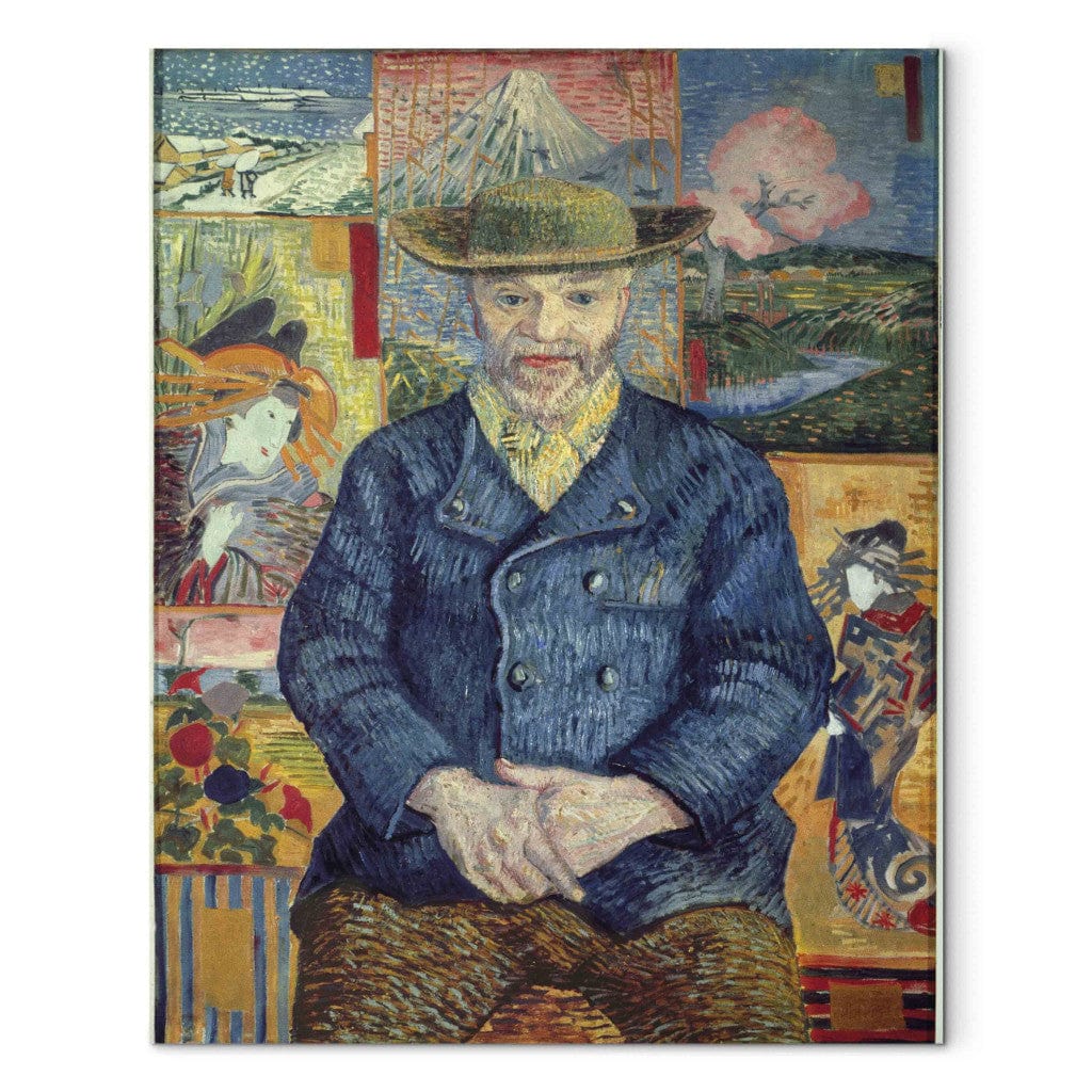 Gleznas reprodukcija - Vincent van Gogh - Portrait of Pere Tanguy (2. versija) G-ART