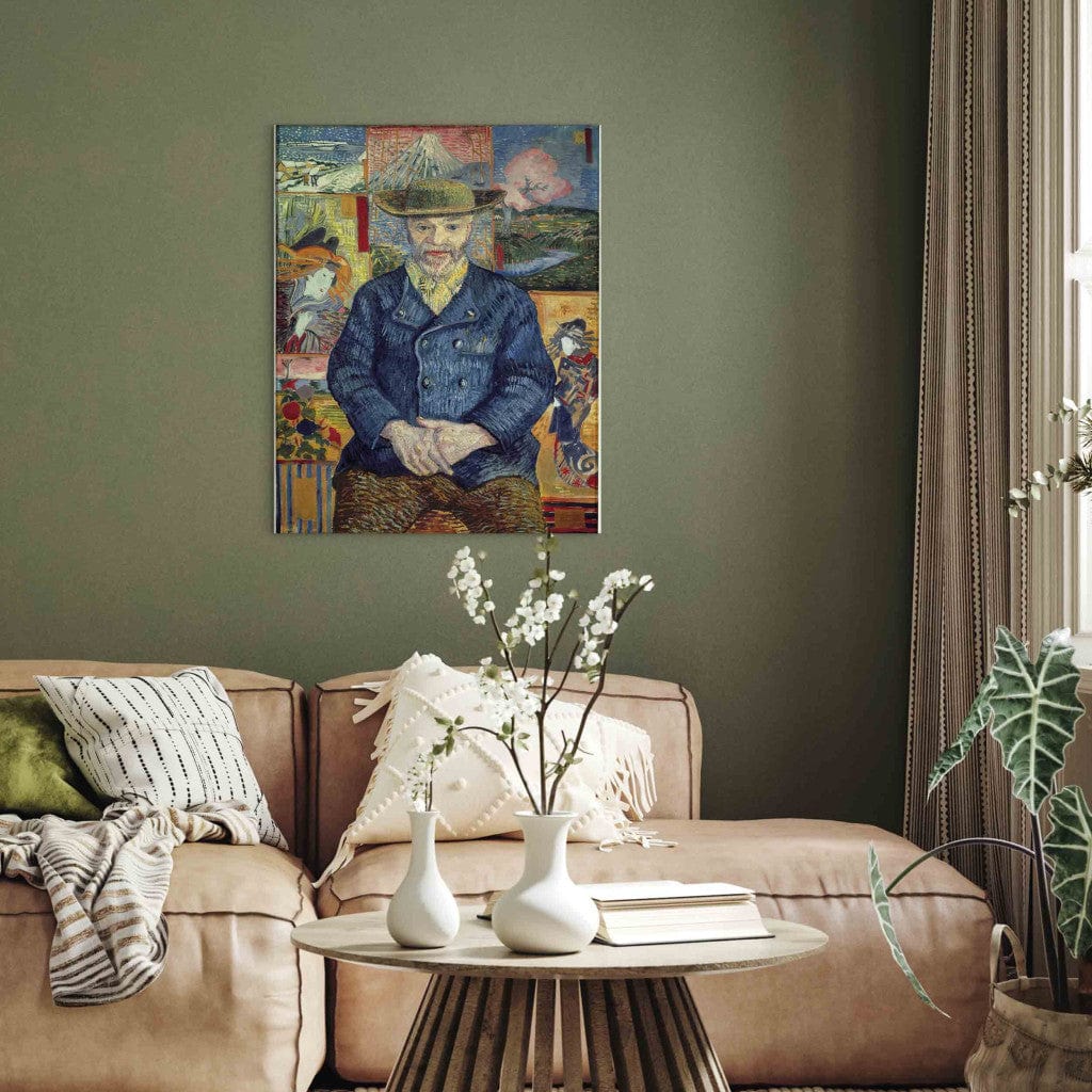 Gleznas reprodukcija - Vincent van Gogh - Portrait of Pere Tanguy (2. versija) G-ART
