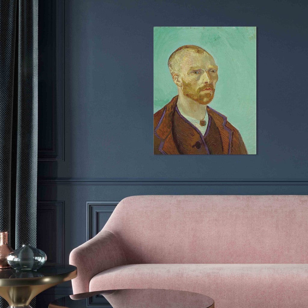 Gleznas reprodukcija - Vincent van Gogh - Selfportrait dedicated to Paul Gauguin G-ART