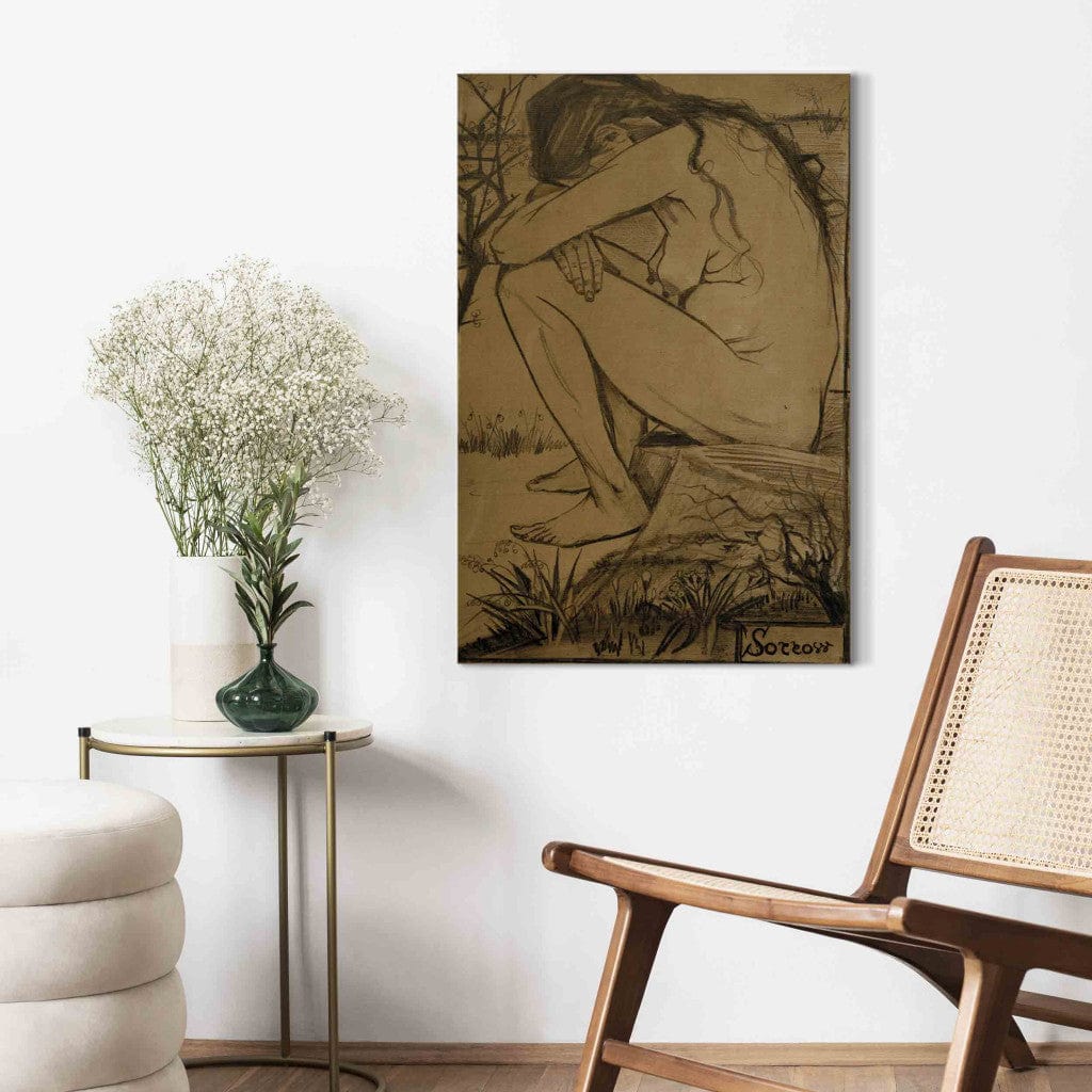 Gleznas reprodukcija - Vincent van Gogh - Sorrow (2. versija) G-ART