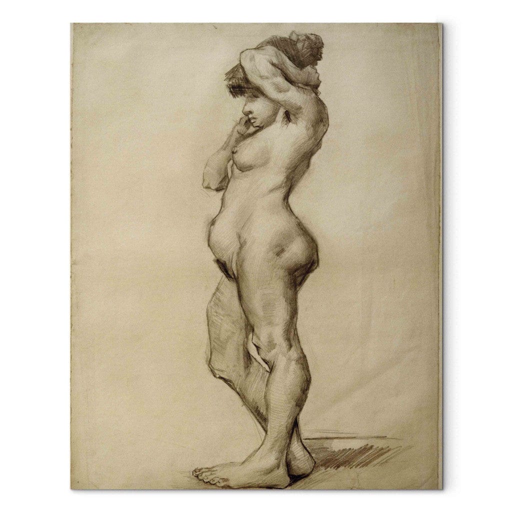 Gleznas reprodukcija - Vincent van Gogh - Standing Fenale Nude G-ART