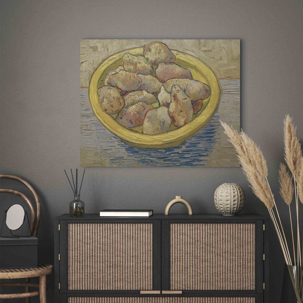 Gleznas reprodukcija - Vincent van Gogh - Still Life: Potatoes in a Yellow Dish G-ART