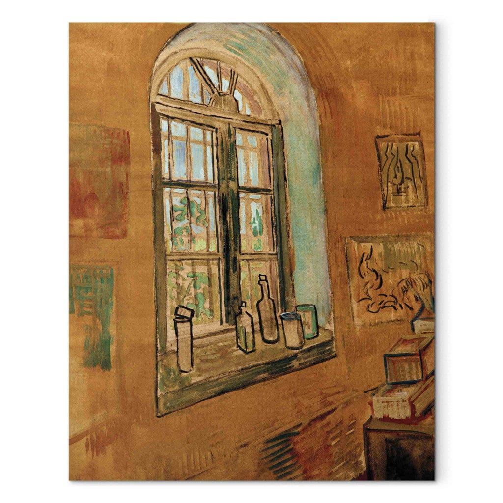 Gleznas reprodukcija - Vincent van Gogh - Studio Window G-ART