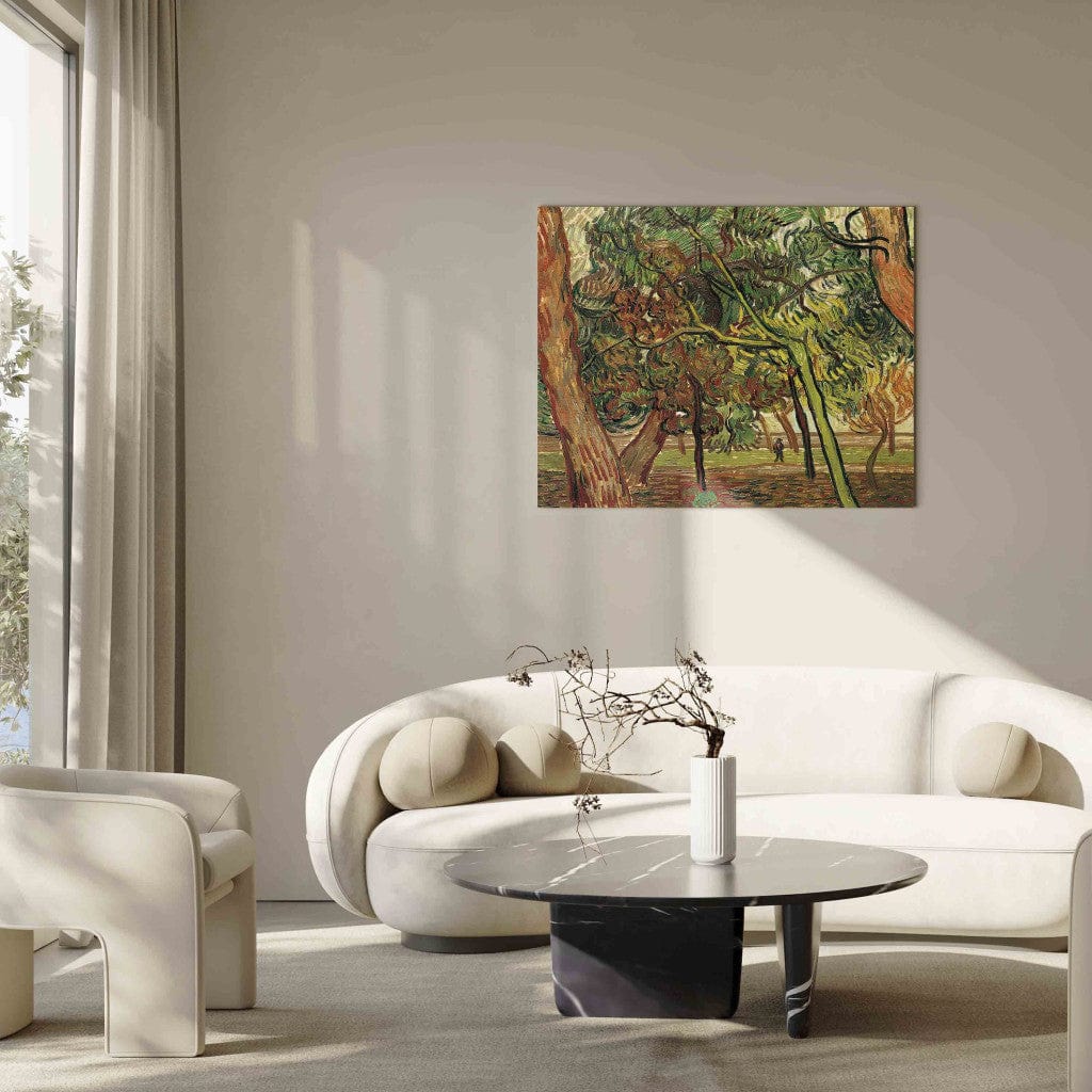 Gleznas reprodukcija - Vincent van Gogh - Study of Pine Trees in Autumn G-ART