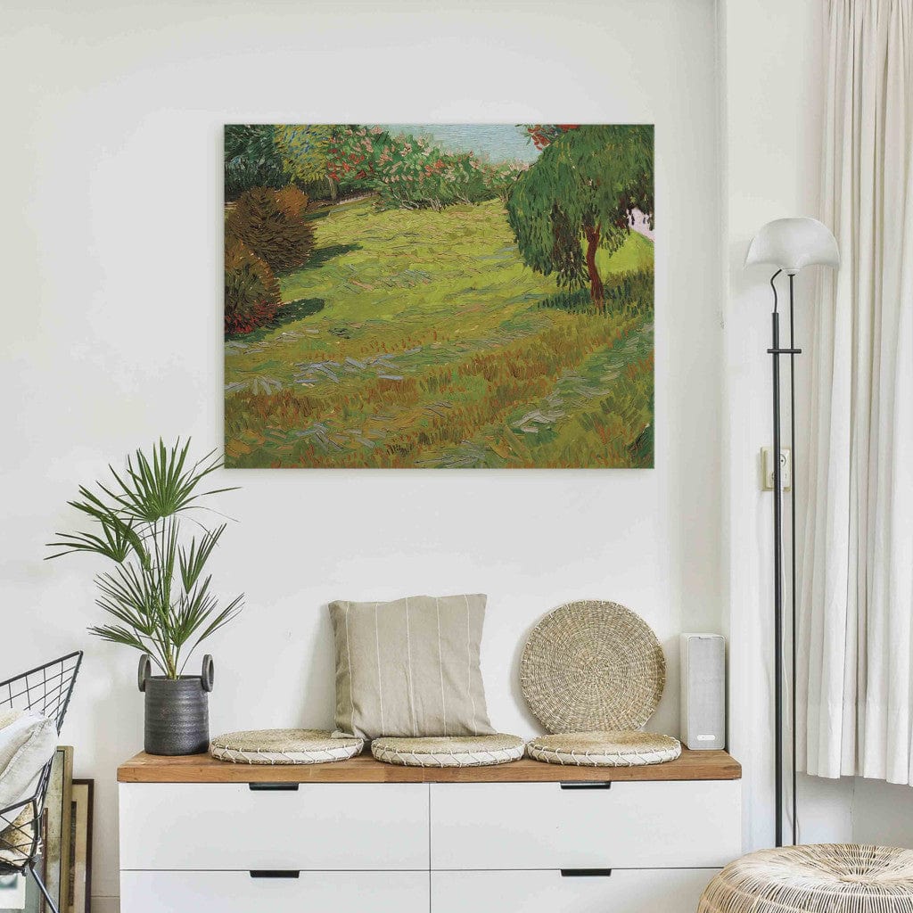 Gleznas reprodukcija - Vincent van Gogh - Sunny Lawn in a Public Park G-ART