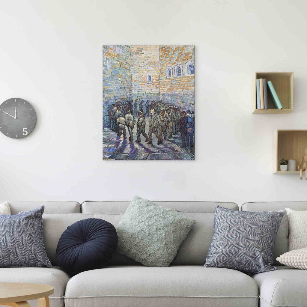 Gleznas reprodukcija - Vincent van Gogh - The Exercise Yard, or The Convict Prison G-ART