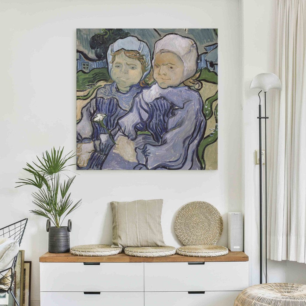 Gleznas reprodukcija - Vincent van Gogh - Two Little Girls G-ART
