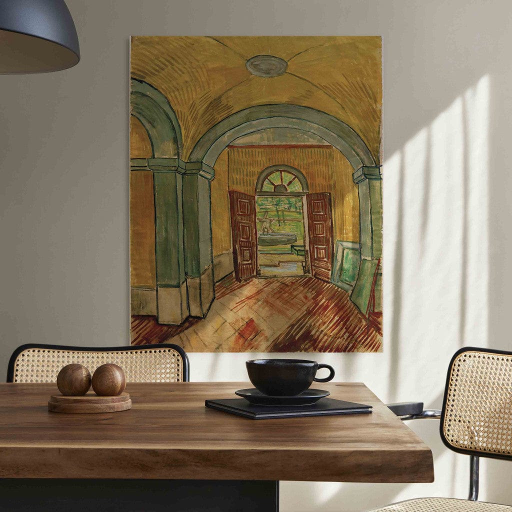 Gleznas reprodukcija - Vincent van Gogh - Vestibule of the Asylum G-ART
