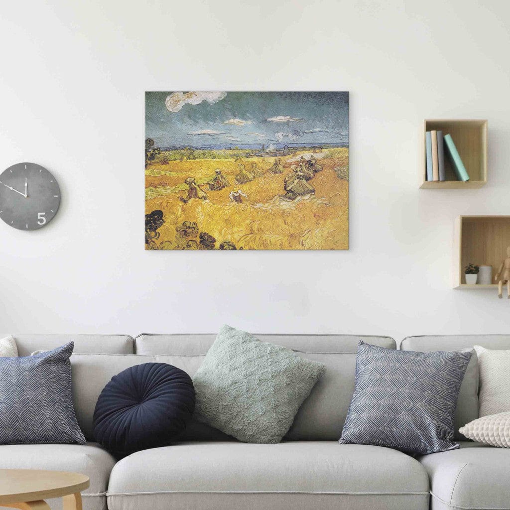 Gleznas reprodukcija - Vincent van Gogh - Wheat Field with Reaper G-ART
