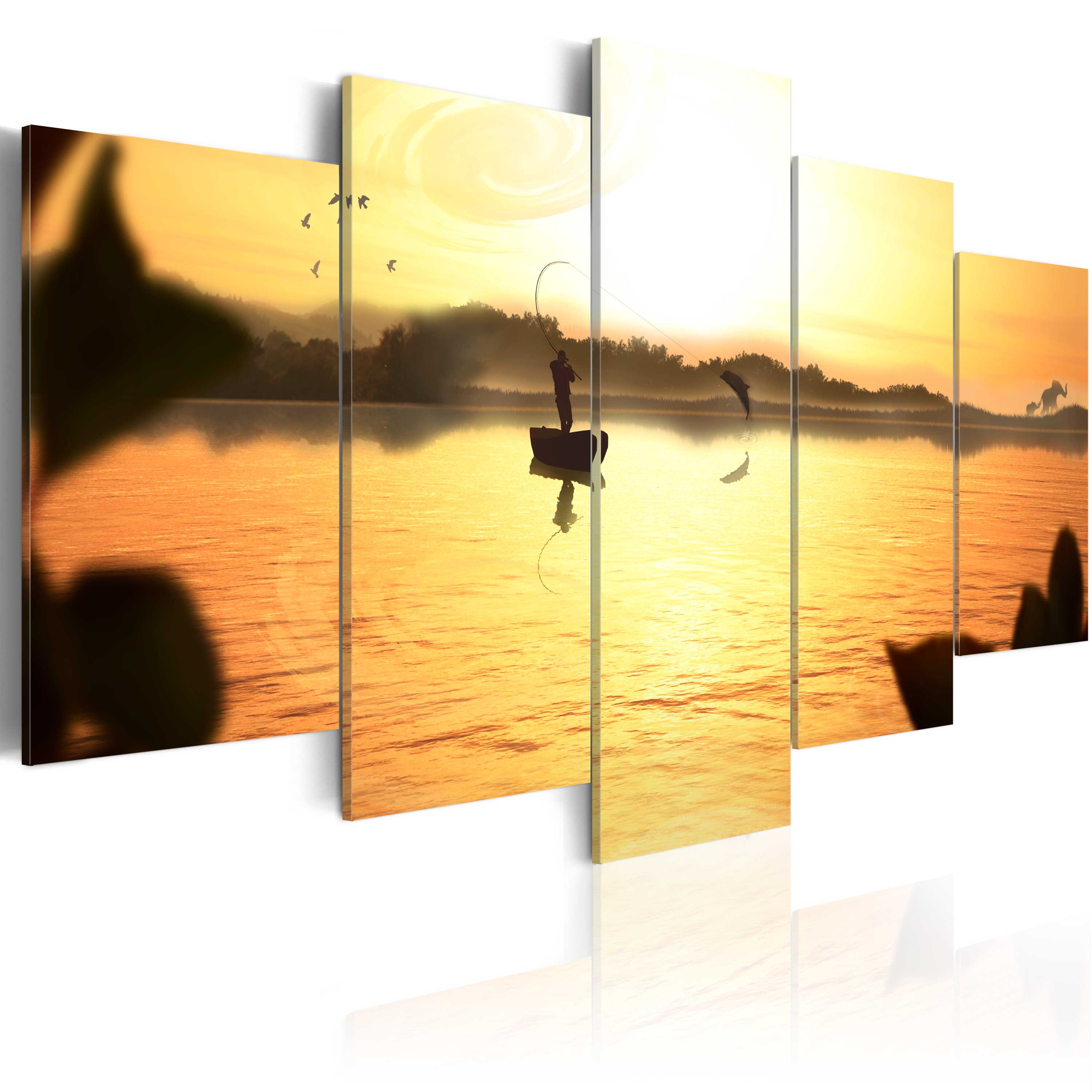 Glezna - A lake at dusk Home Trends