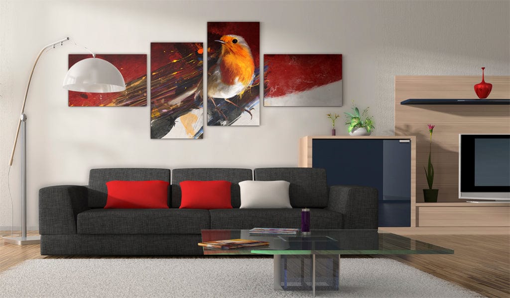 Glezna - A little bird on four parts Home Trends