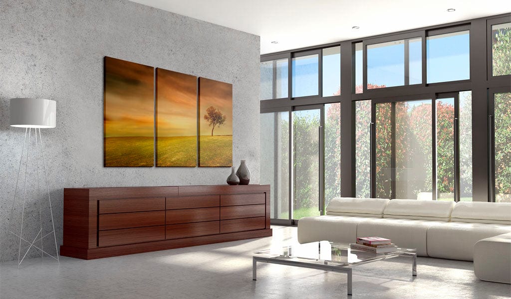 Glezna - A lonely tree on a meadow Home Trends