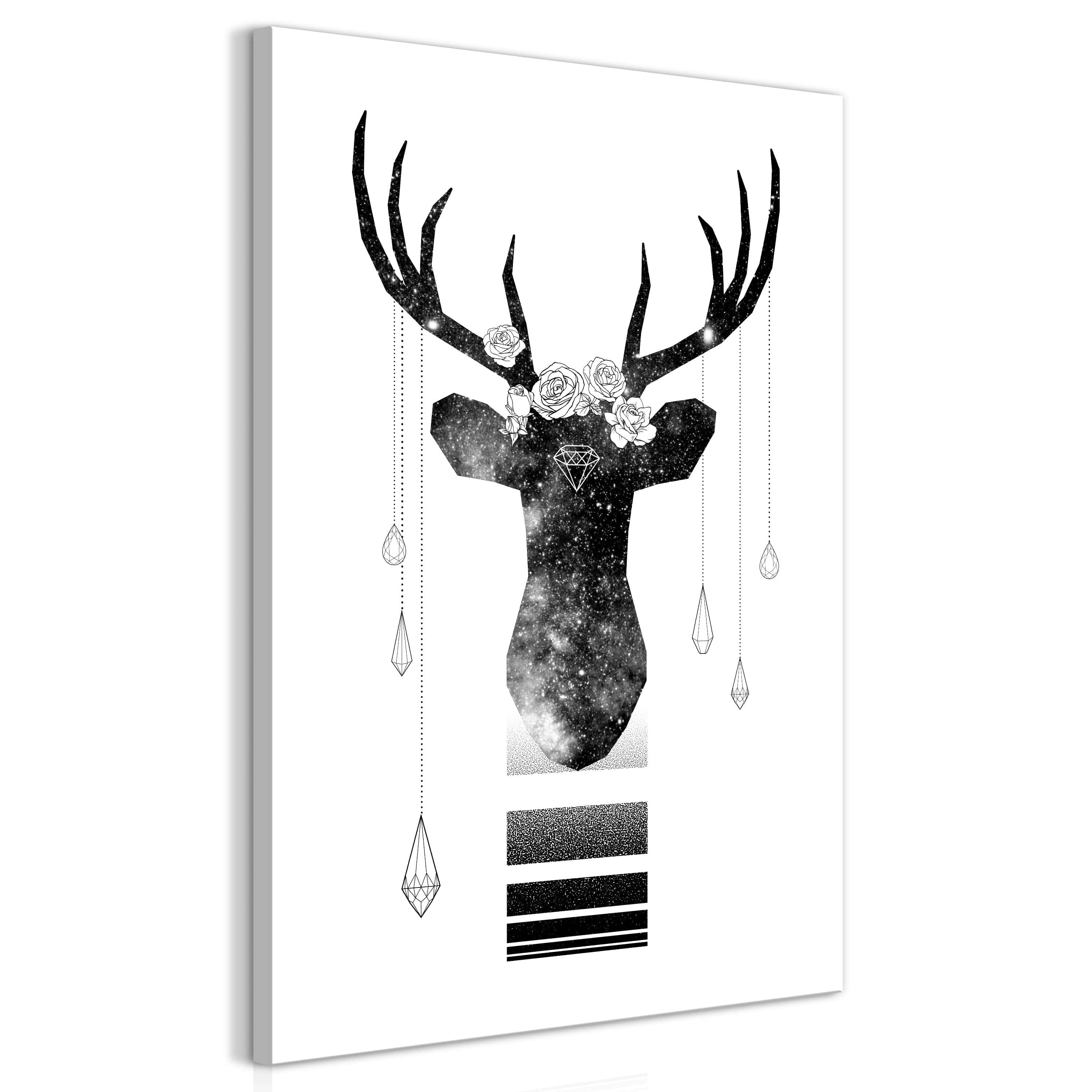Glezna - Abstract Antlers (1 Part) Vertical Home Trends