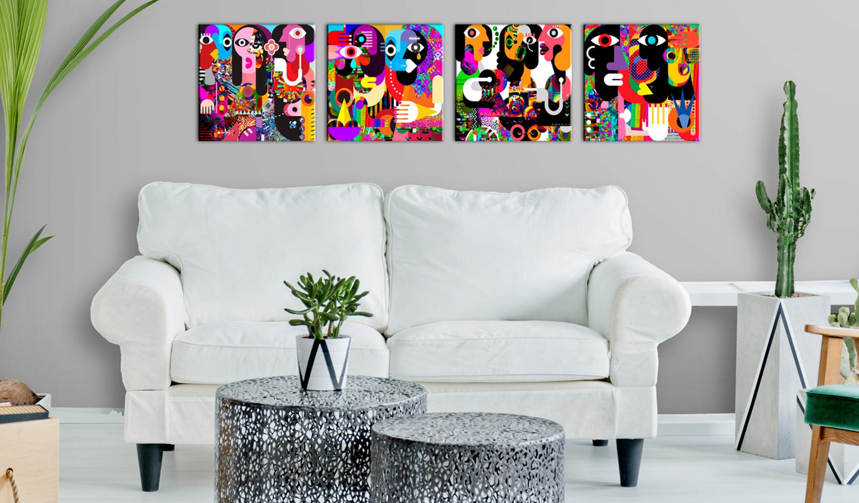Glezna - Abstract Conversations Home Trends