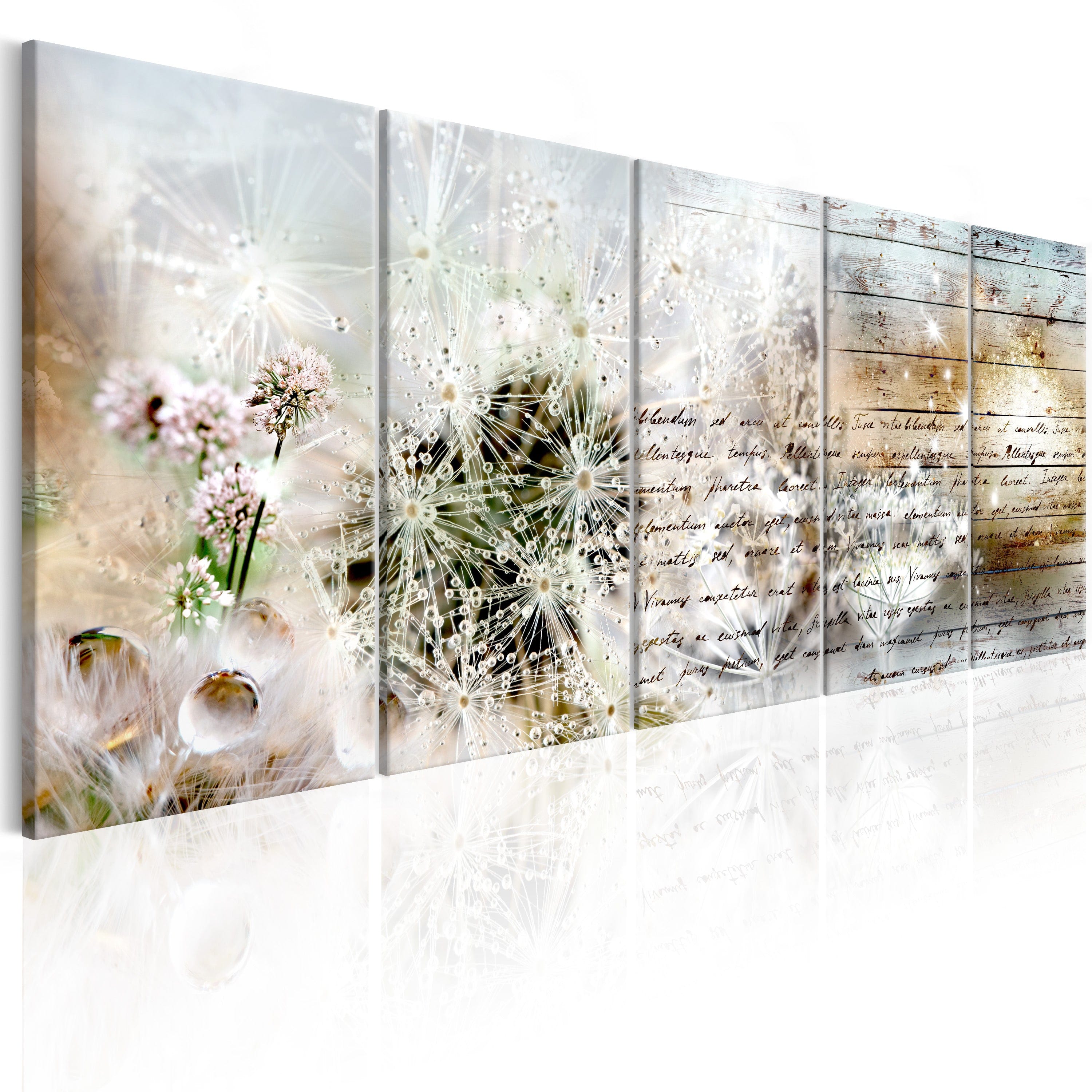 Glezna - Abstract Dandelions I Home Trends