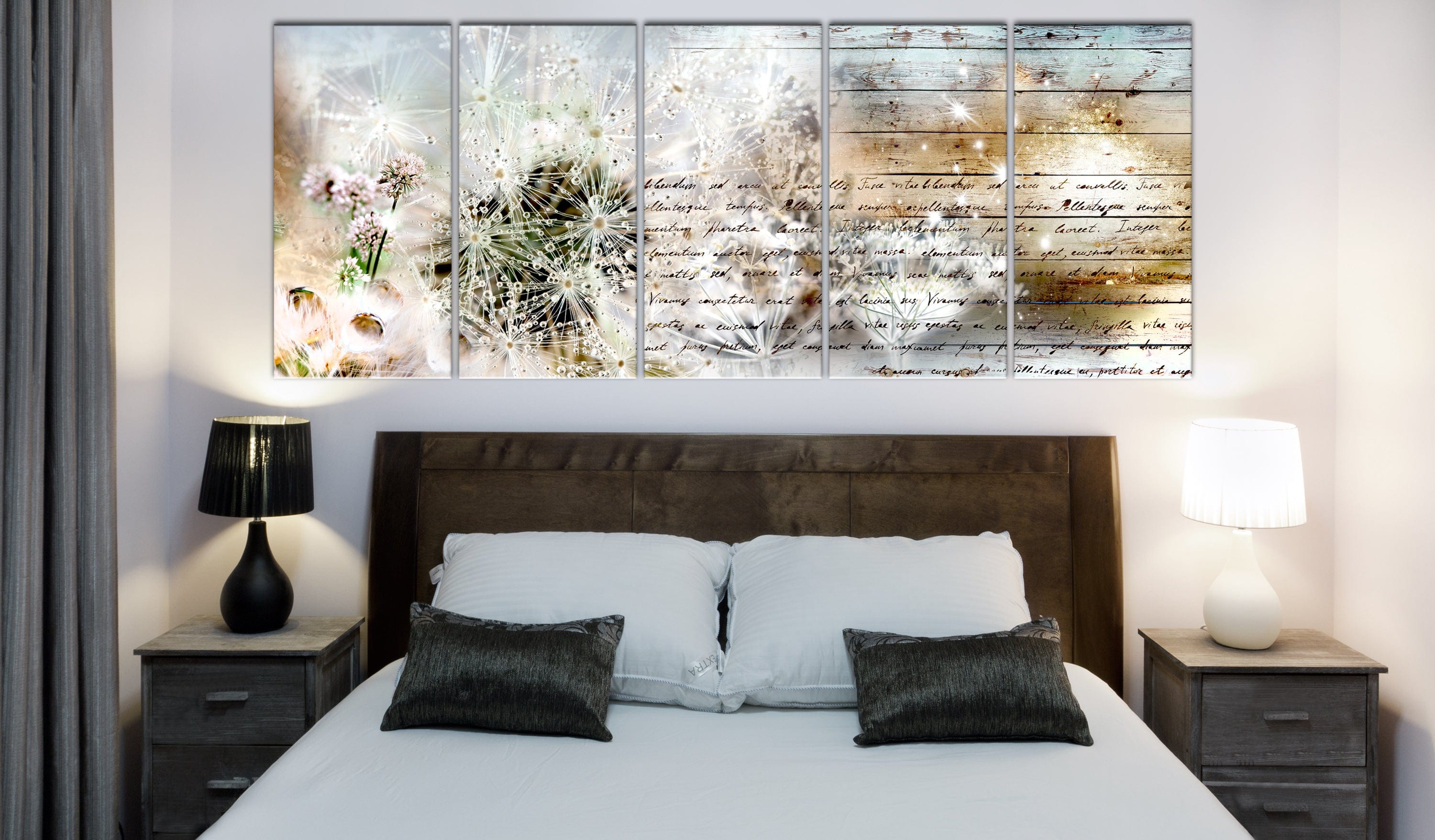 Glezna - Abstract Dandelions I Home Trends