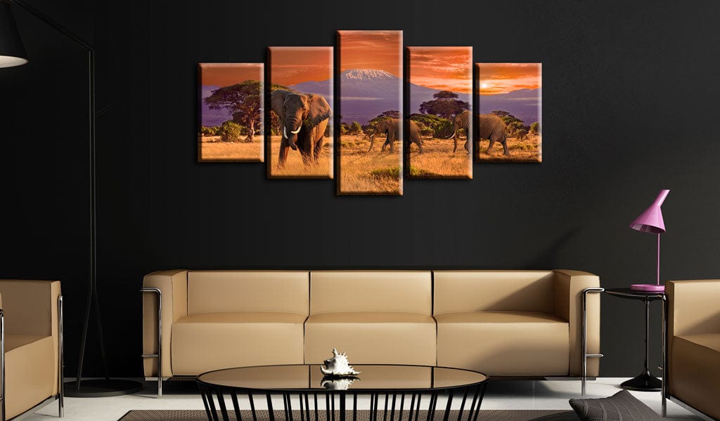 Glezna - Africa_ Elephants Home Trends