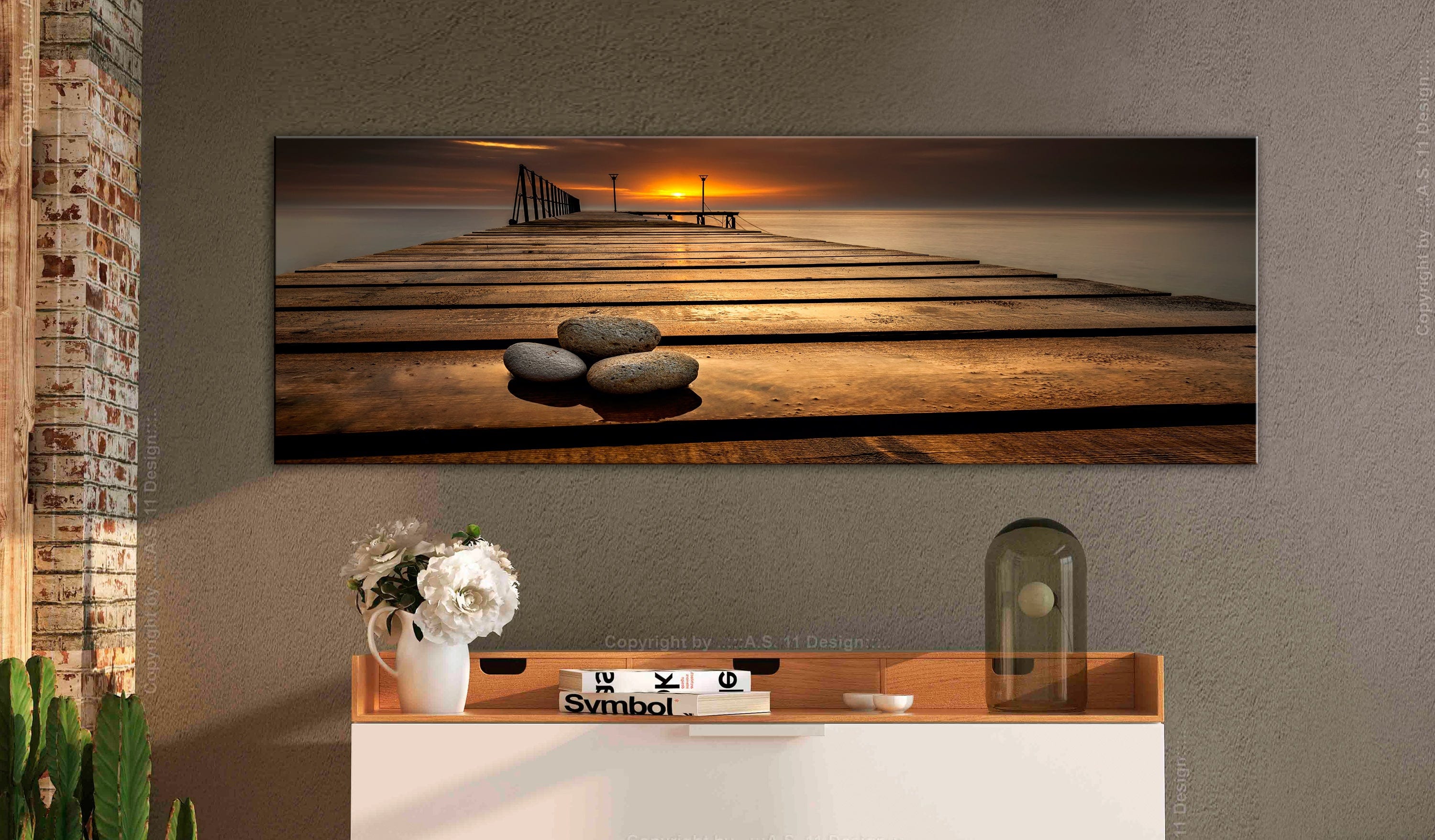Glezna - Akmeņi pie mola Home Trends
