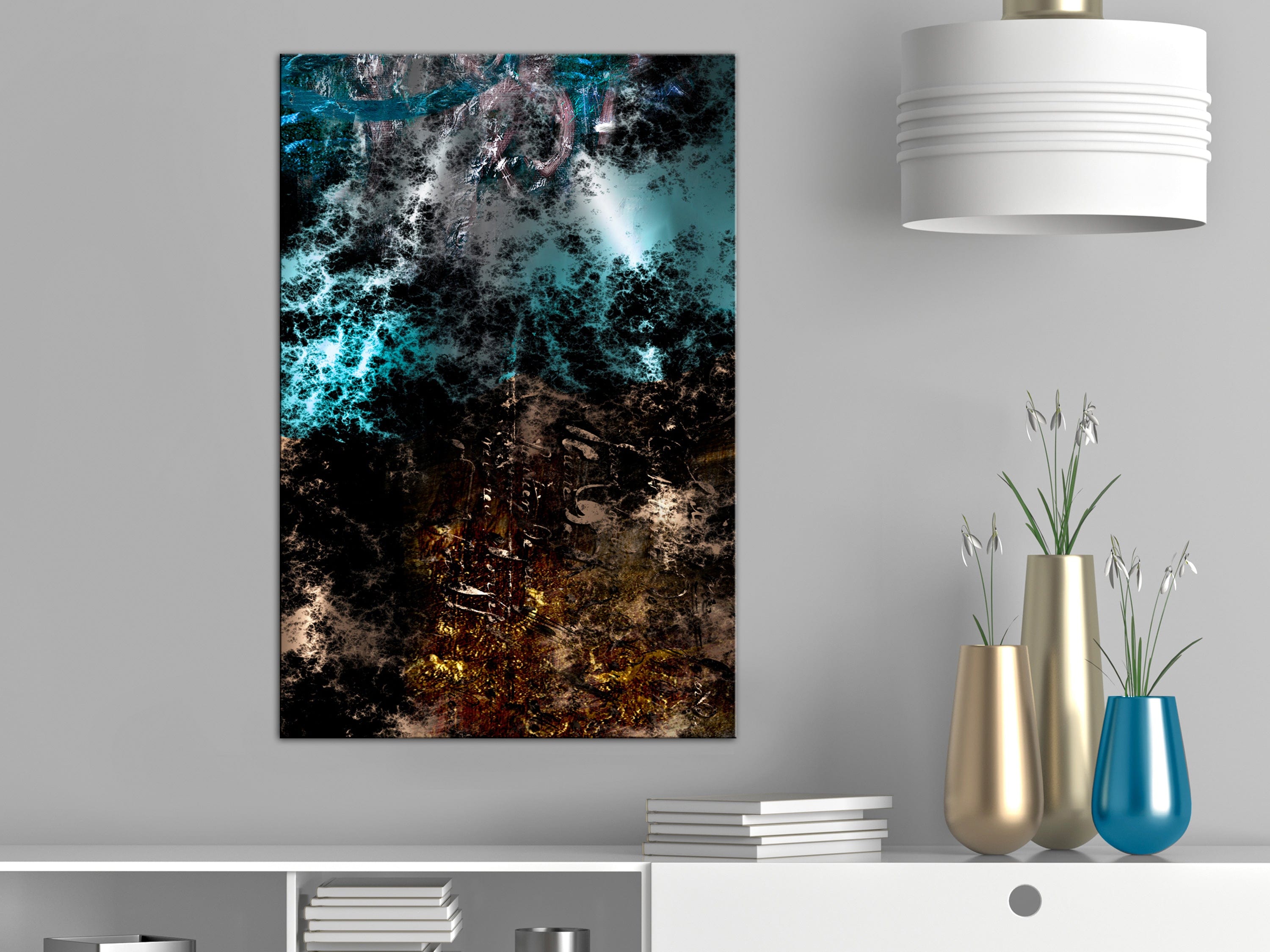 Glezna - Andromeda (1 Part) Vertical Home Trends