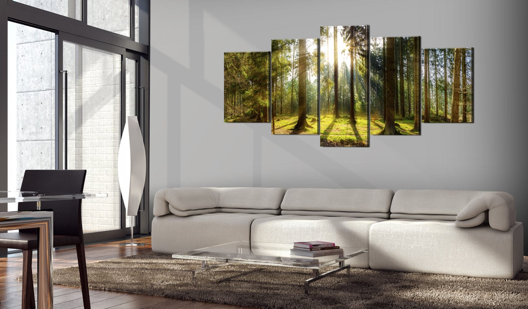Glezna ar dabas motīvu - Rīta pamošanās Home Trends